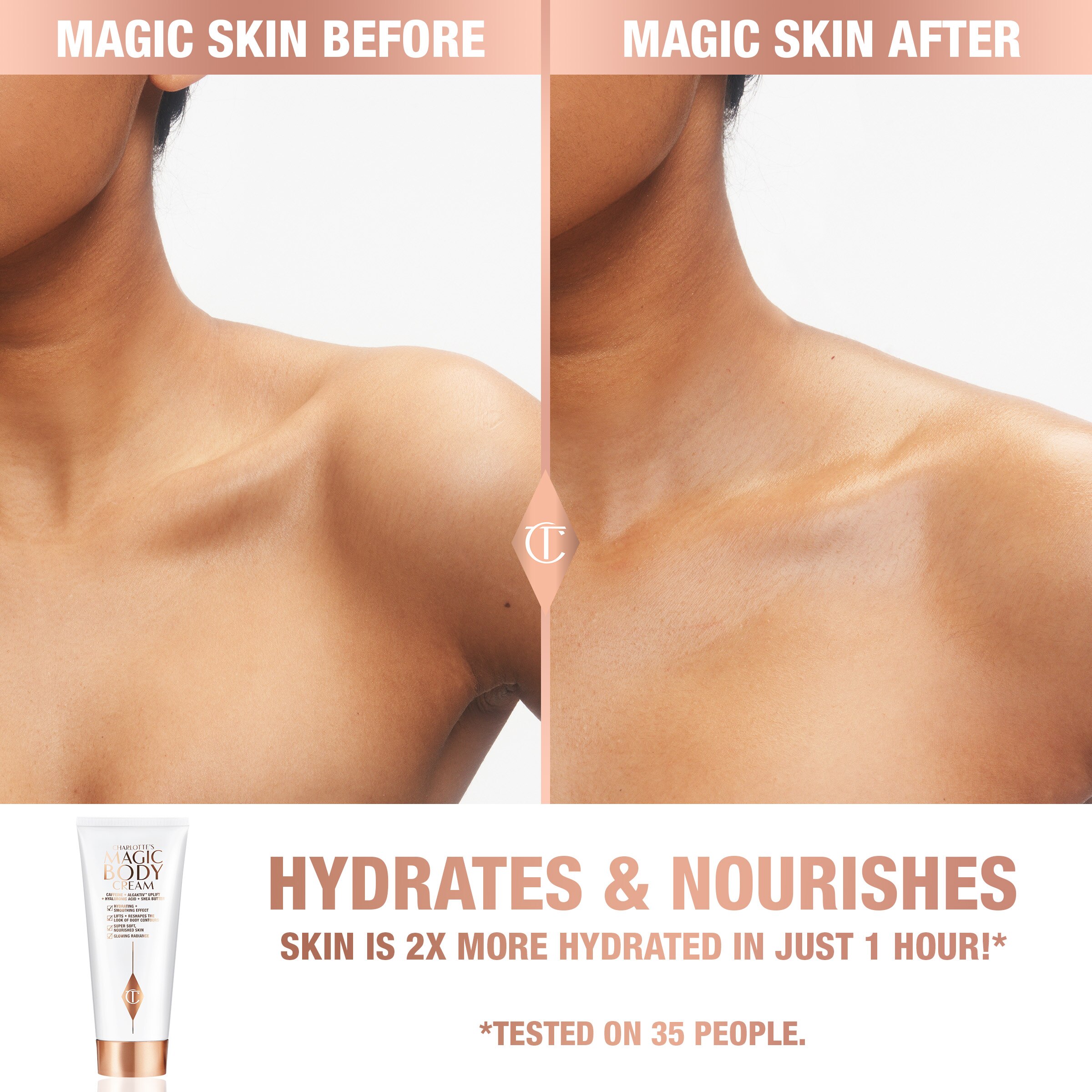 CHARLOTTE'S MAGIC BODY CREAM  (TRATAMIENTO CORPORAL HIDRATANTE)